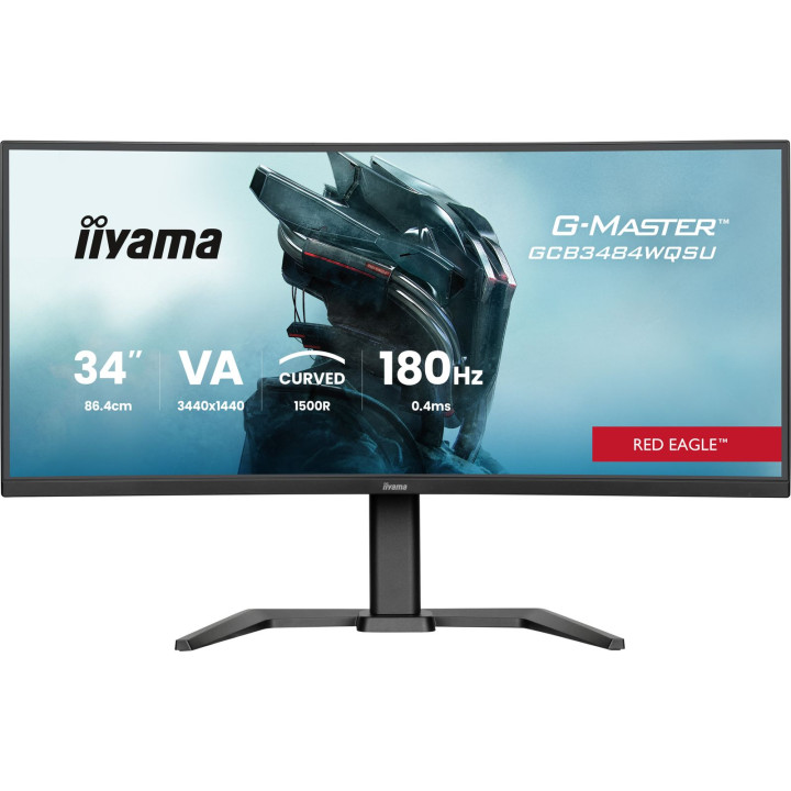 IIYAMA 34  CURVED QHD  180HZ  HAS